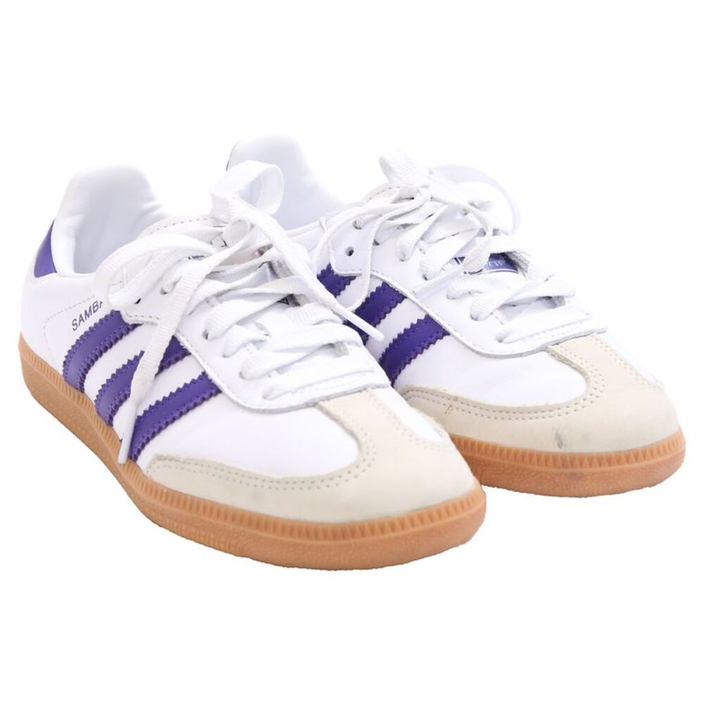Adidas Samba OG Sneakers in White Leather - Picture 4 of 9